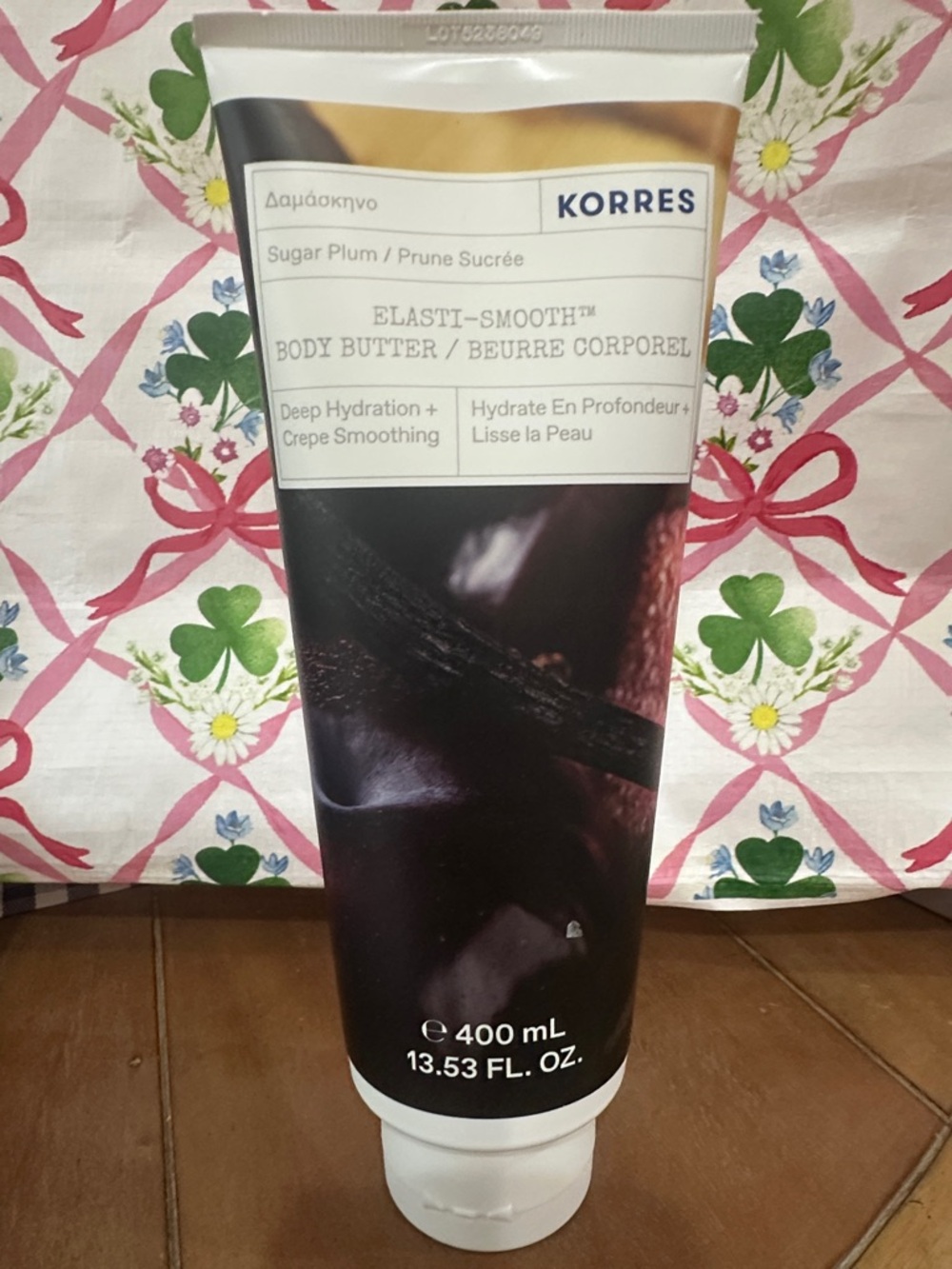 Korres Sugar Plum Elasti-Smooth Body Butter - White, New, unopened